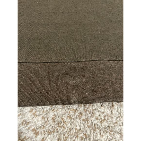 UNTUCKit 1/4 Zip Sweatshirt Size Large Brown Men's Corral Style #40297 - Picture 8 of 9